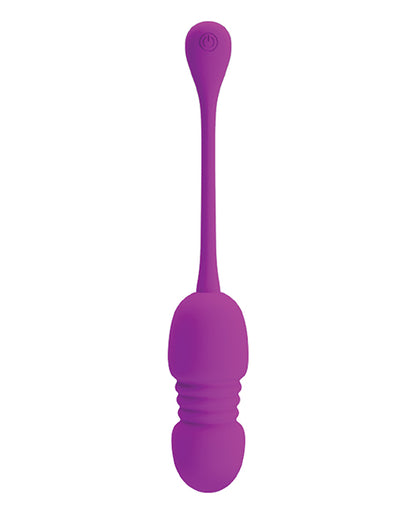 Pretty Love Callie Thrusting &amp; Vibrating Egg - Fuchsia