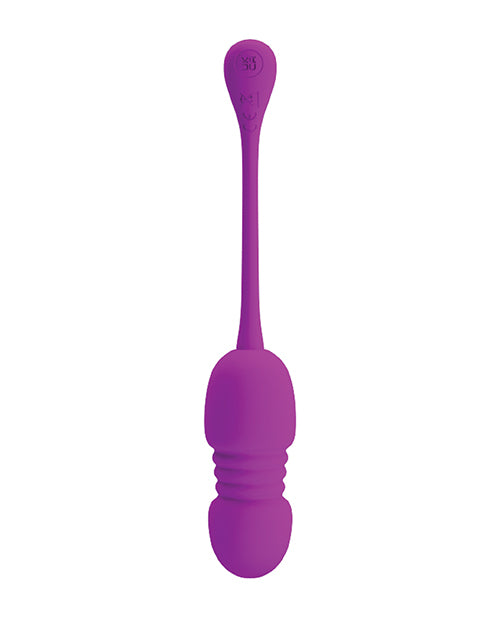 Pretty Love Callie Thrusting &amp; Vibrating Egg - Fuchsia