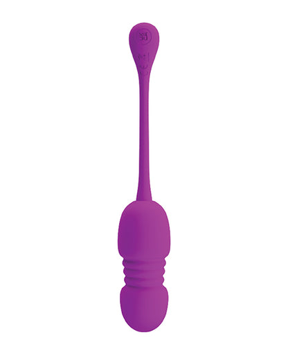 Pretty Love Callie Thrusting &amp; Vibrating Egg - Fuchsia
