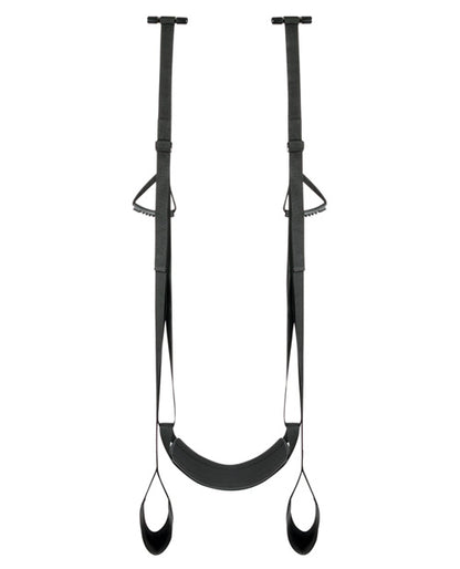 Easy Toys Door Leg &amp; Bum Support Over The Door Swing - Black