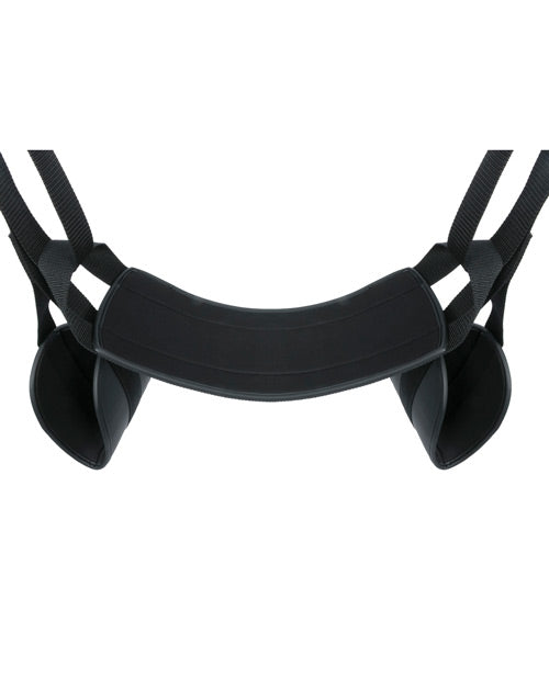 Easy Toys Door Leg &amp; Bum Support Over The Door Swing - Black