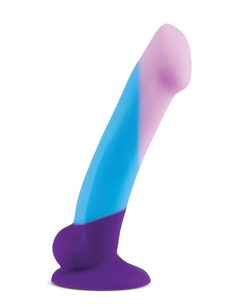 Blush Avant D16 Silicone Dildo - Purple Ha^e