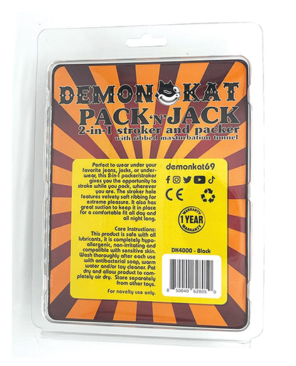 Demon Kat Pack n Jack - Black