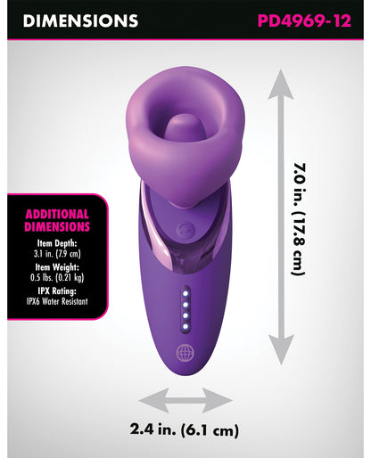 Fantasy for Her Pleasure Sucker - Purple