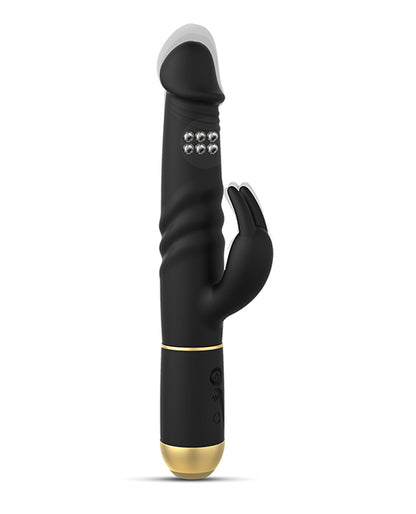 Dorcel Thrusting &amp; Spinning Furious Rabbit 2.0 - Black