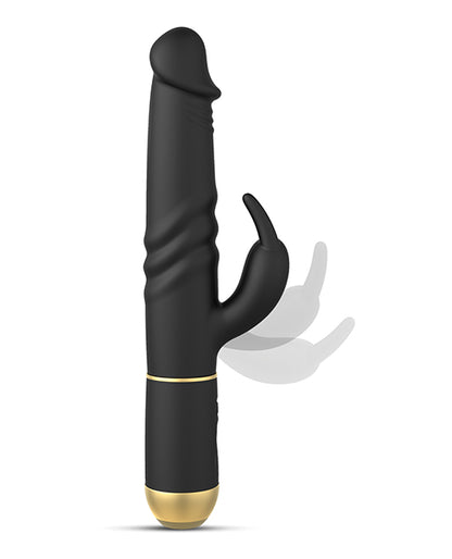 Dorcel Thrusting &amp; Spinning Furious Rabbit 2.0 - Black