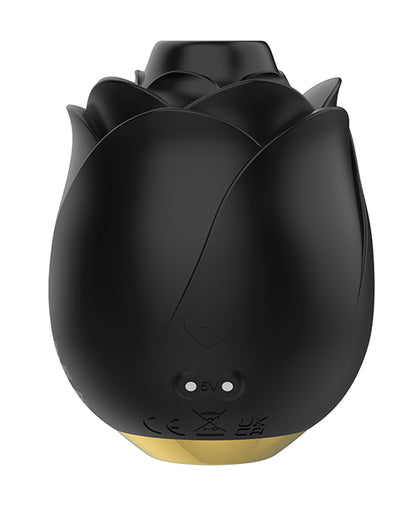 Fifty Shades of Grey Hearts &amp; Flowers Rose Vibrator - Black