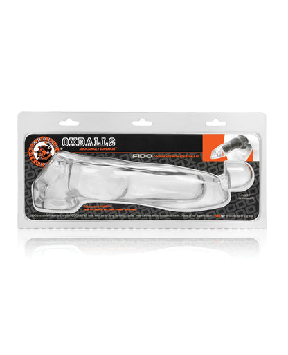 Oxballs Fido Beast Cock Sheath - Clear