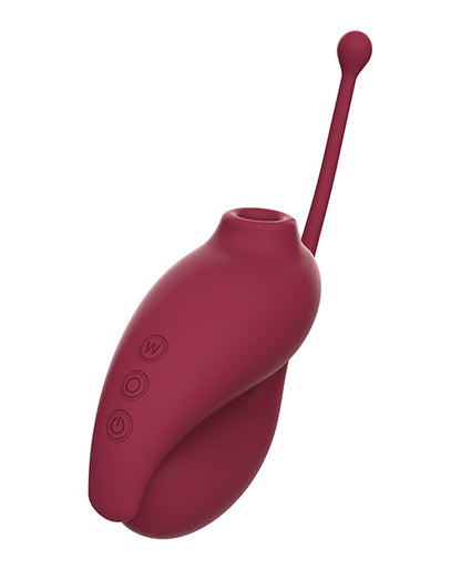Adrien Lastic Inspiration Clitoral Suction Stimulator &amp; Vibrating Egg - Red