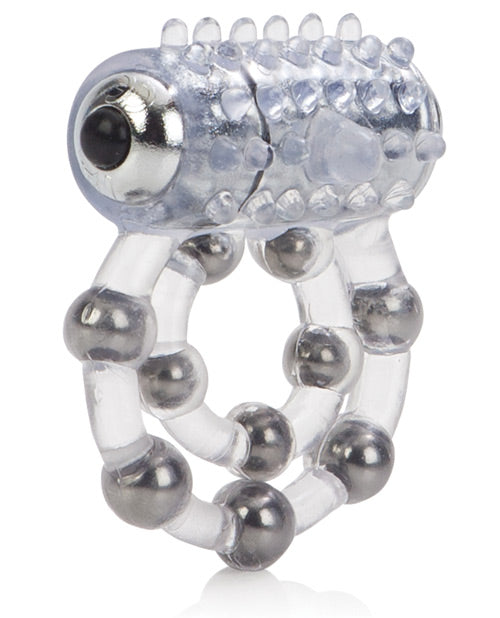 Maximus Enhancement Ring 10 Stroker Beads - Clear