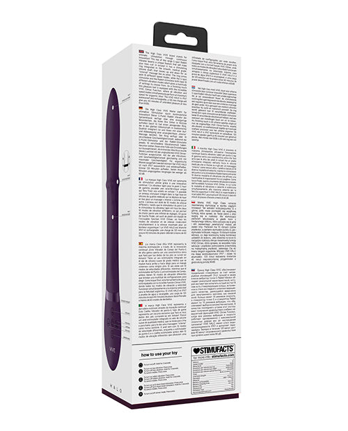 Shots Vive Halo Up &amp; Down Ring G-Spot Rabbit - Purple