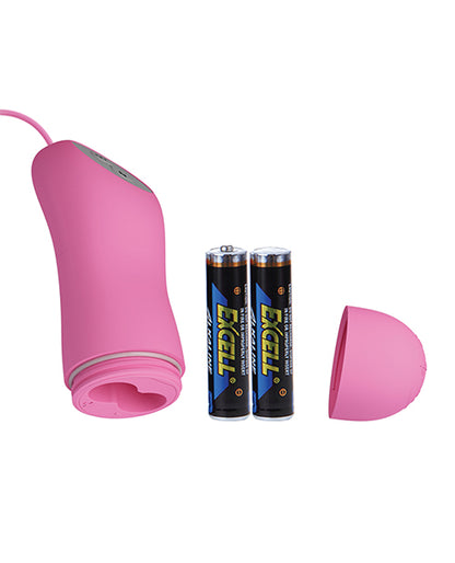 Pretty Love Electric Shock Vibro Nipple Clamps &amp; Bullet - Pink