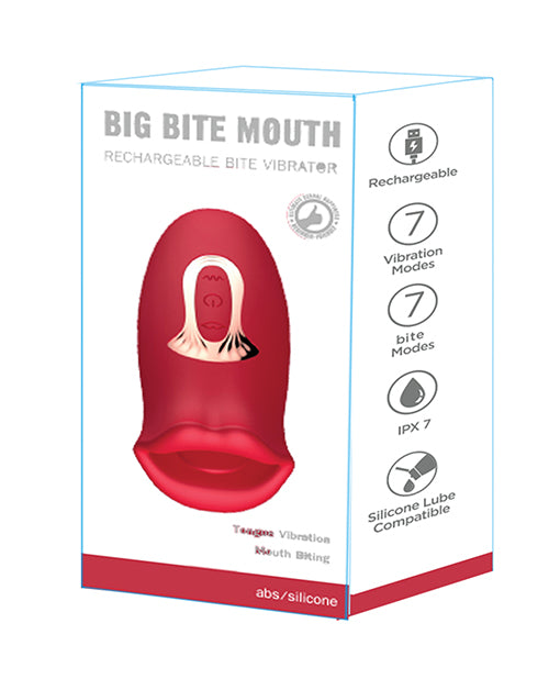 Big Bite Mouth Vibration &amp; Biting - Red