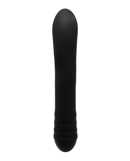 Adrien Lastic Twister Clitoral Sucker &amp; Vibrating Rabbit - Black