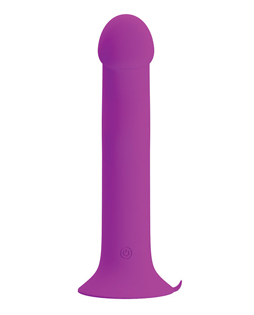 Pretty Love Murray Pulsating &amp; Vibrating Suction Cup Dildo - Black