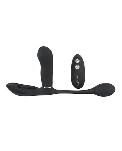 GoGasm Pussy &amp; Ass Vibrator - Black