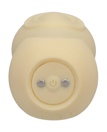 RITUAL Sol Rechargeable Silicone Pulsating Vibe - Yellow