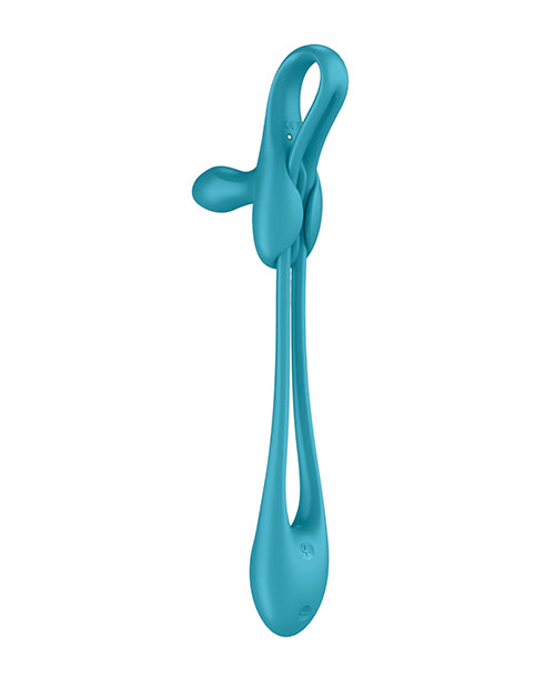 Satisfyer Plug &amp; Play 1 Vibrator - Blue/Green