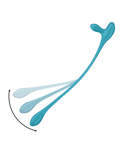 Satisfyer Plug &amp; Play 1 Vibrator - Blue/Green