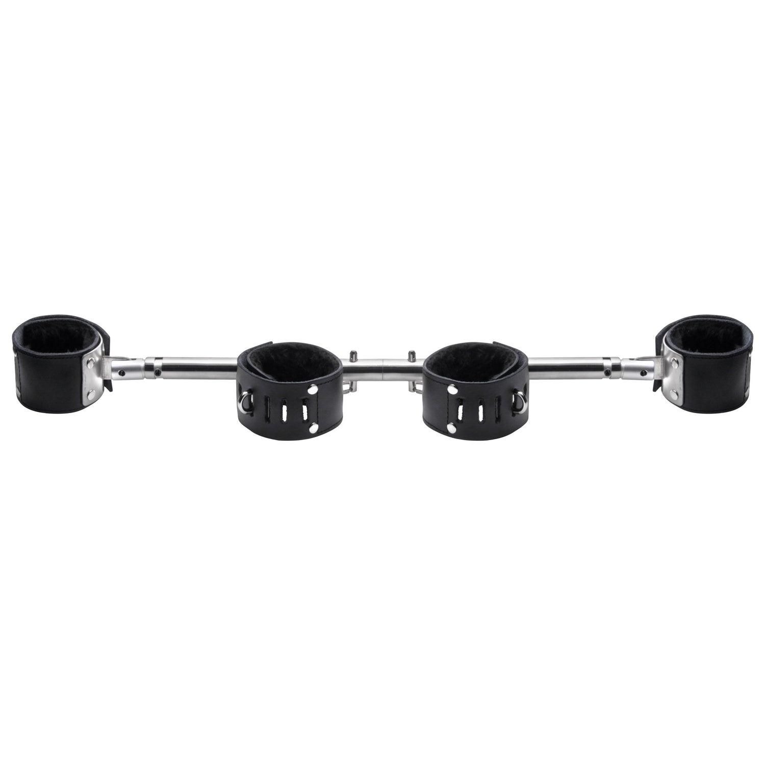Adjustable Swiveling Spreader Bar With Leather Cuffs
