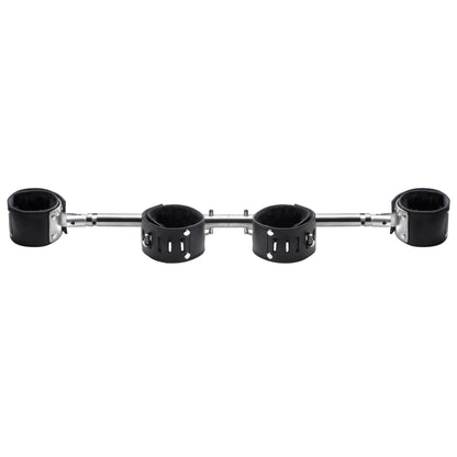 Adjustable Swiveling Spreader Bar With Leather Cuffs