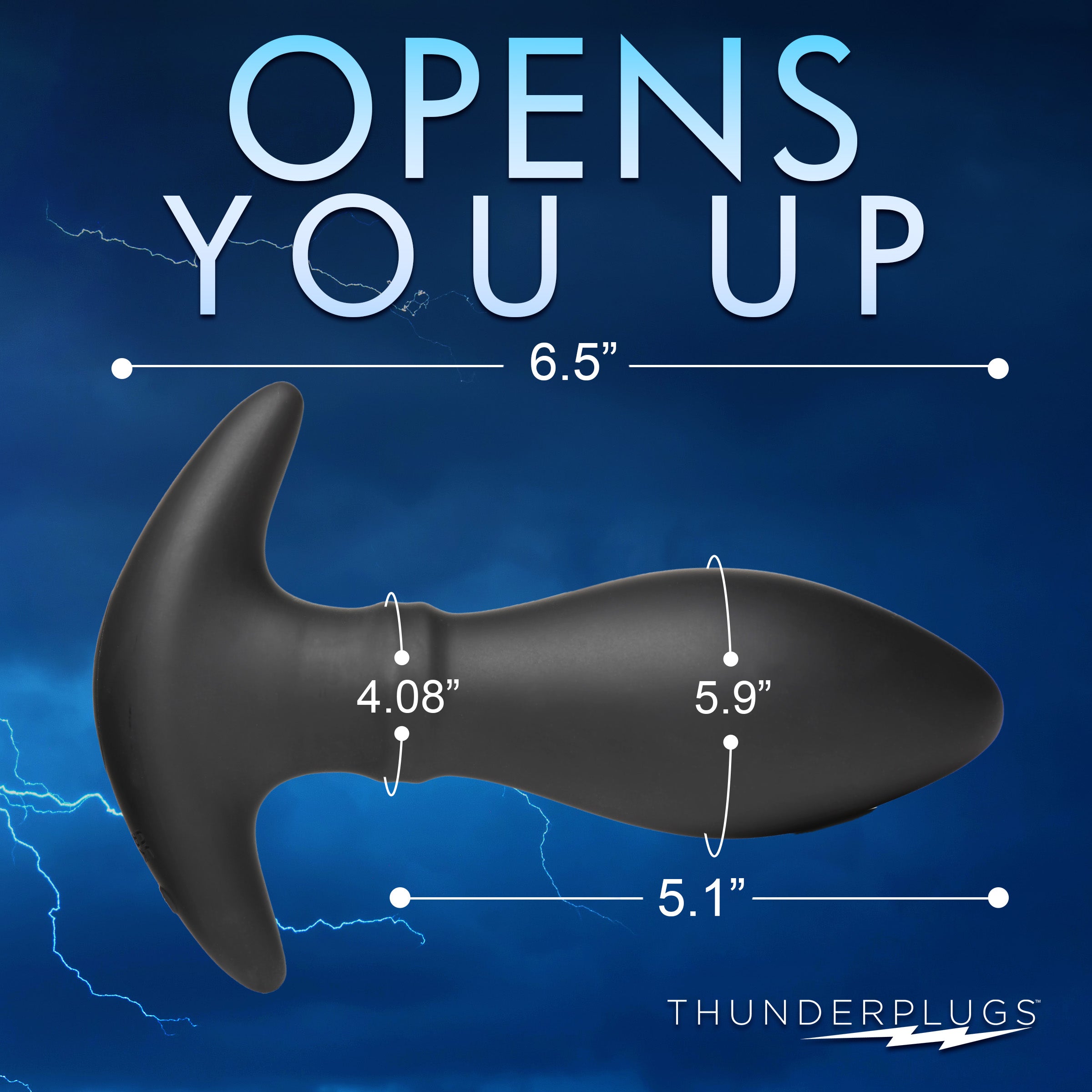 Rim Slide 10x Sliding Ring Silicone Butt Plug With Remote